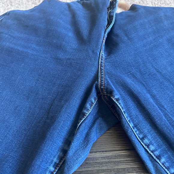 Lane Bryant Women's Straight Leg Jeans - Dark Blue - Picture 10 of 12